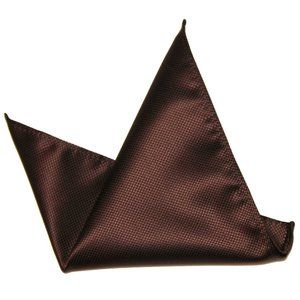 Gascoigne Pocket Square Brown Men's